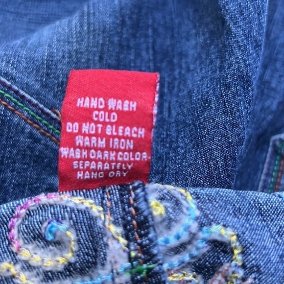 Cosmopolitan Jeanswear embroidered mom jeans size 12 P - Picture 9 of 9